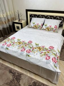 Комплект постільної білизни Преміум 01-038 Бязь