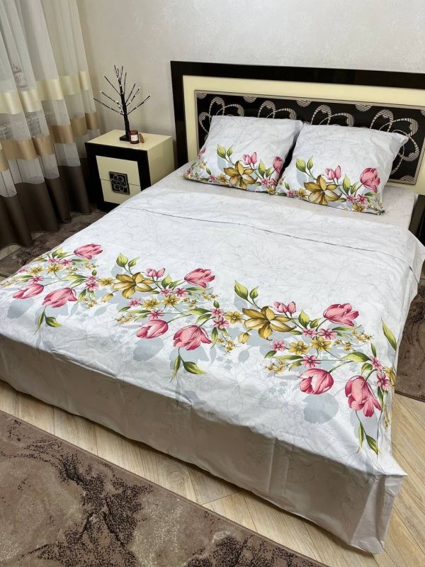 Комплект постільної білизни Преміум 01-038 Бязь