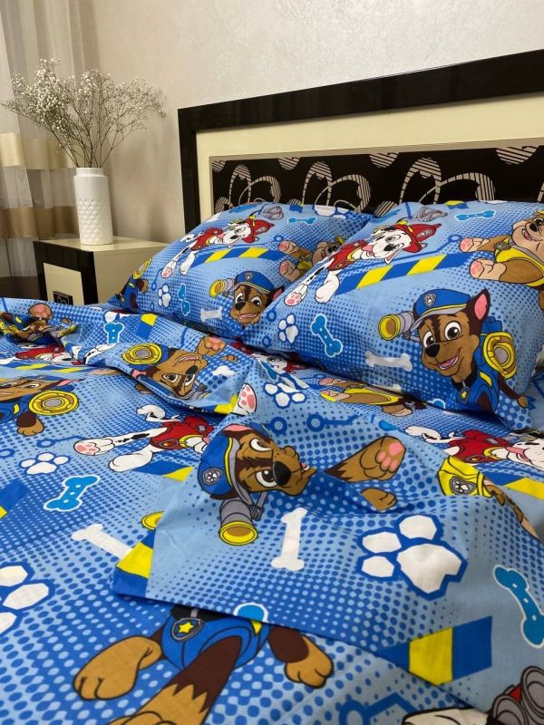 Комплект постільної білизни Преміум 01-041 Бязь