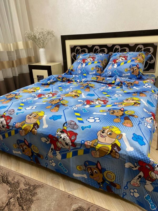 Комплект постільної білизни Преміум 01-041 Бязь