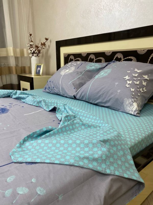 Комплект постільної білизни Преміум 01-046 Бязь