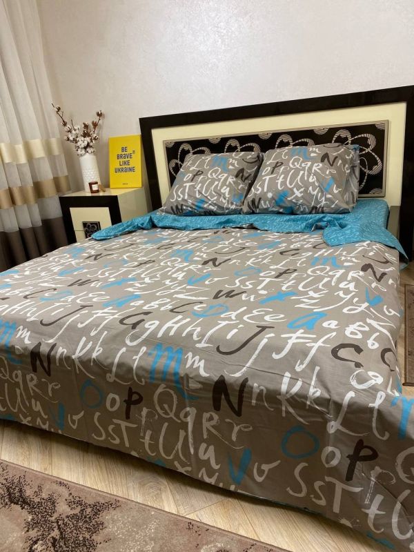 Комплект постільної білизни Преміум 01-049 Бязь