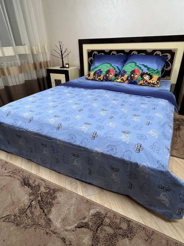 Комплект постільної білизни Преміум 01-051 Бязь наволочки 50*70см