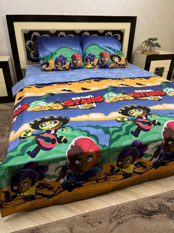 Комплект постільної білизни Преміум 01-051 Бязь