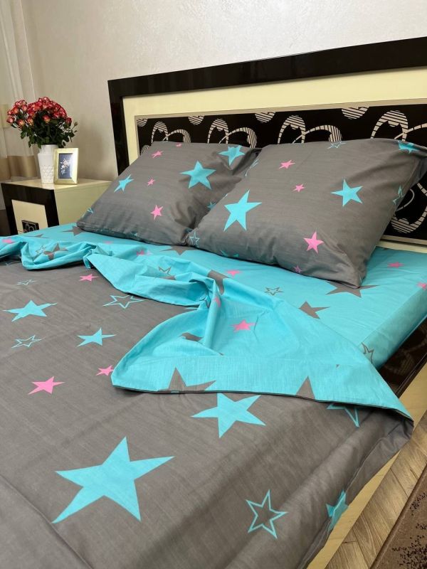 Комплект постільної білизни Преміум 01-053 Бязь наволочки 50*70см