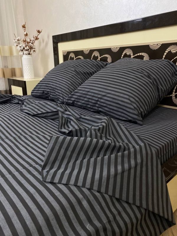 Комплект постільної білизни Преміум 01-062 Бязь