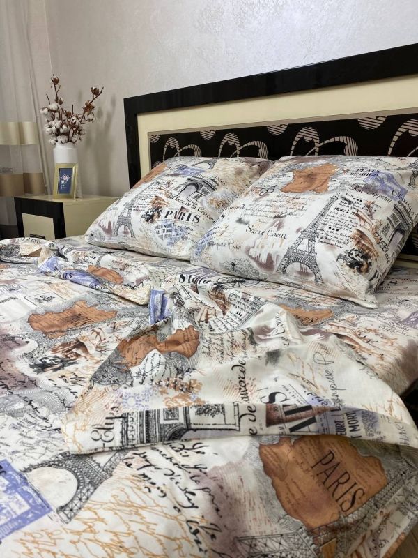 Комплект постільної білизни Преміум 02-002 Бязь наволочки 50*70см