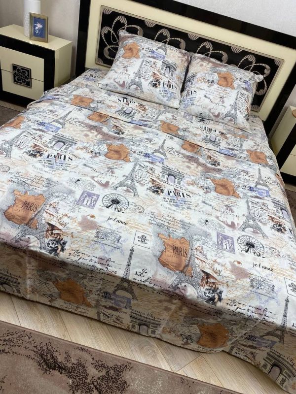 Комплект постільної білизни Преміум 02-002 Бязь