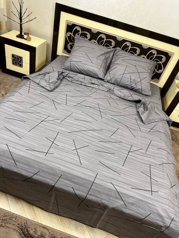 Комплект постільної білизни Преміум 02-011 Бязь