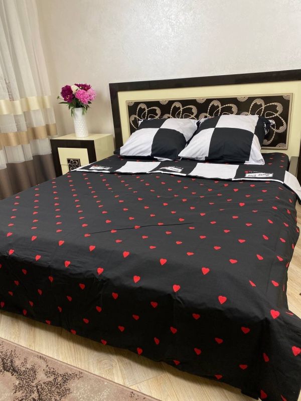 Комплект постільної білизни Преміум 02-016 Бязь