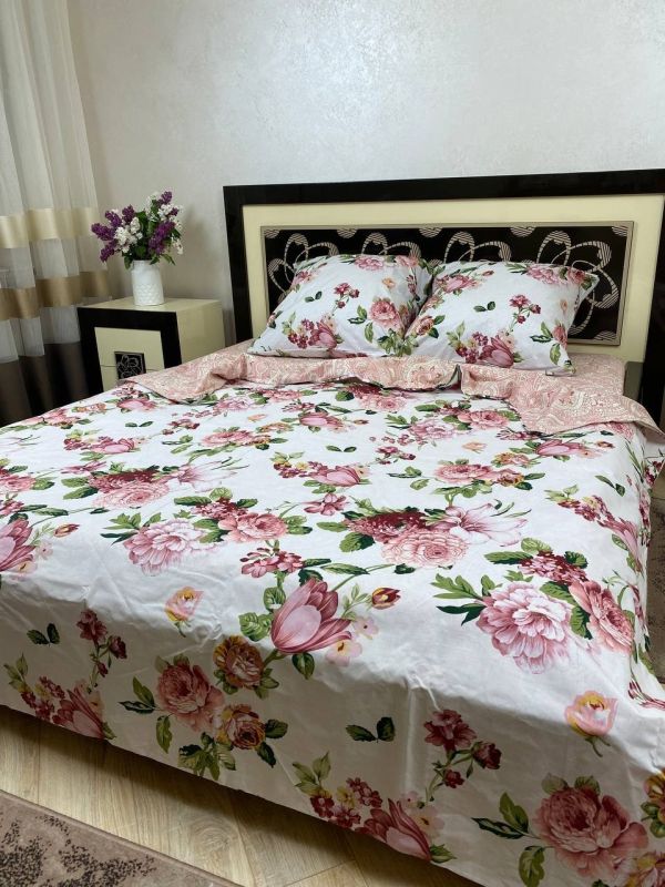 Комплект постільної білизни Преміум 02-017 Бязь наволочки 50*70см