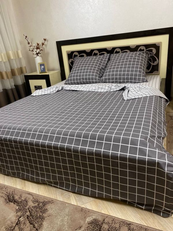 Комплект постільної білизни Преміум 02-018 Бязь