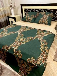 Комплект постільної білизни Преміум 02-021 Бязь