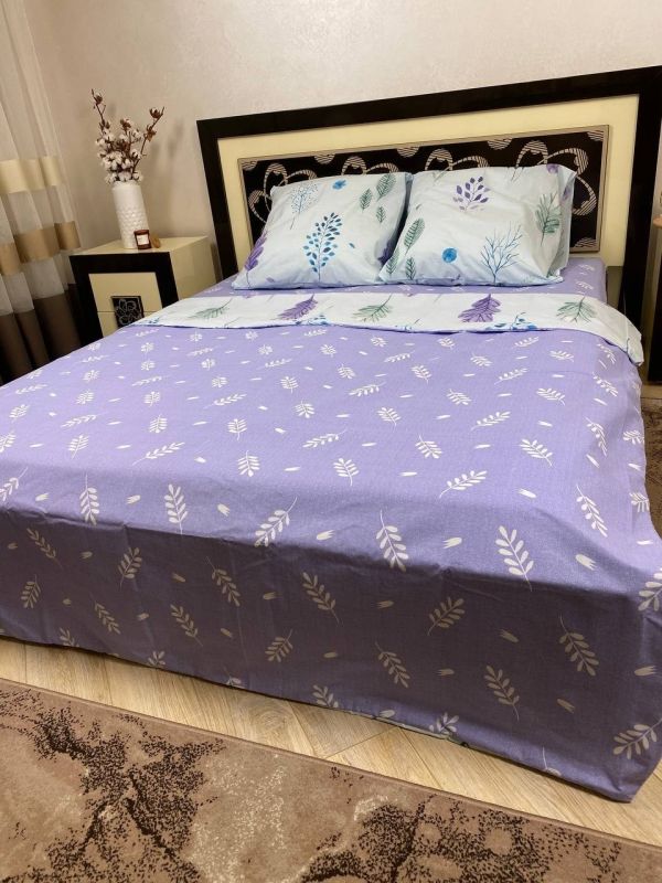 Комплект постільної білизни Преміум 02-022 Бязь