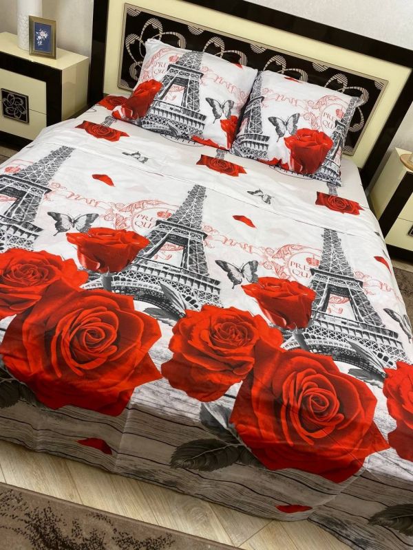 Комплект постільної білизни Преміум 02-023 Бязь наволочки 50*70см