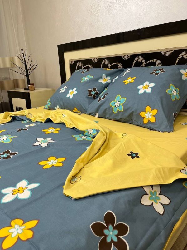 Комплект постільної білизни Преміум 02-025 Бязь