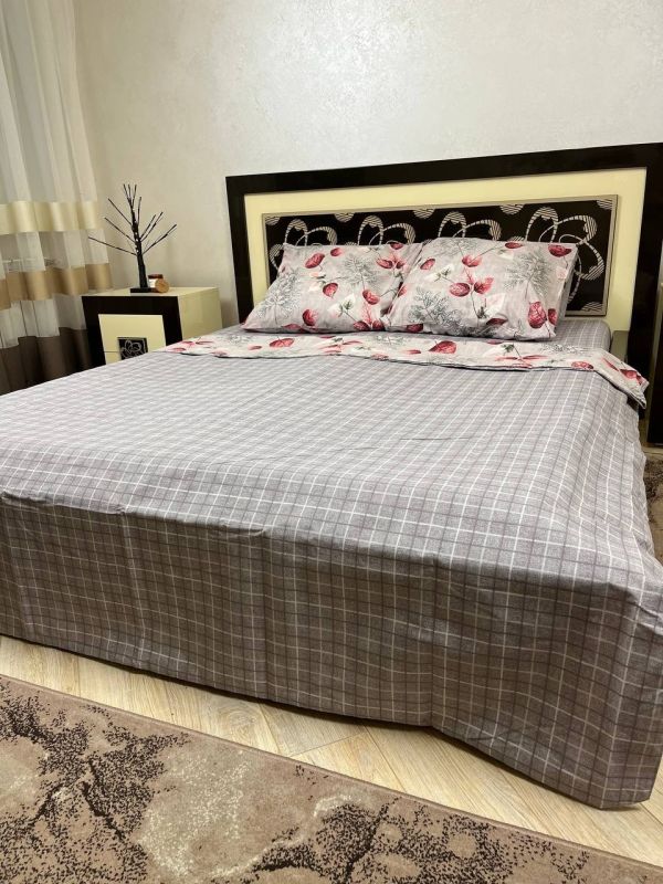 Комплект постільної білизни Преміум 02-027 Бязь