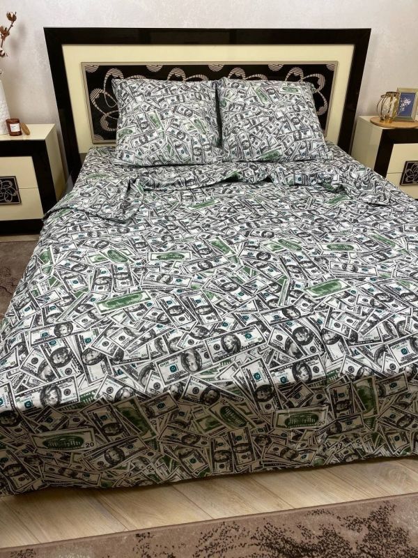 Комплект постільної білизни Преміум 02-036 Бязь