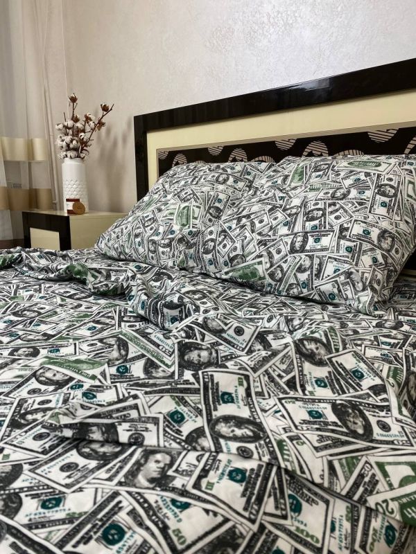 Комплект постільної білизни Преміум 02-036 Бязь