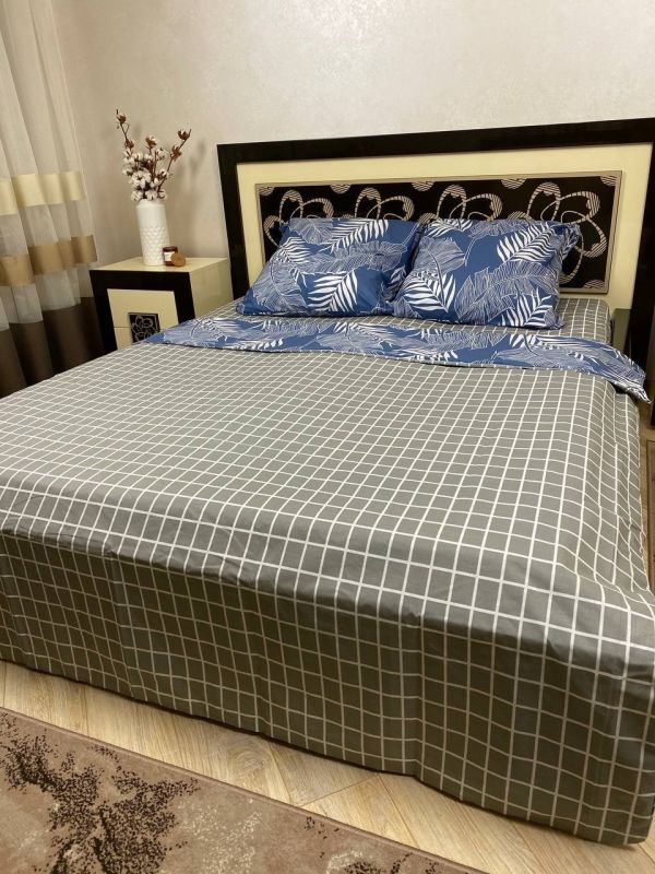 Комплект постільної білизни Преміум 02-042 Бязь