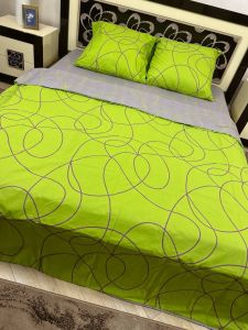 Комплект постільної білизни Преміум 02-043 Бязь