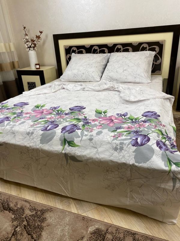 Комплект постільної білизни Преміум 02-046 Бязь