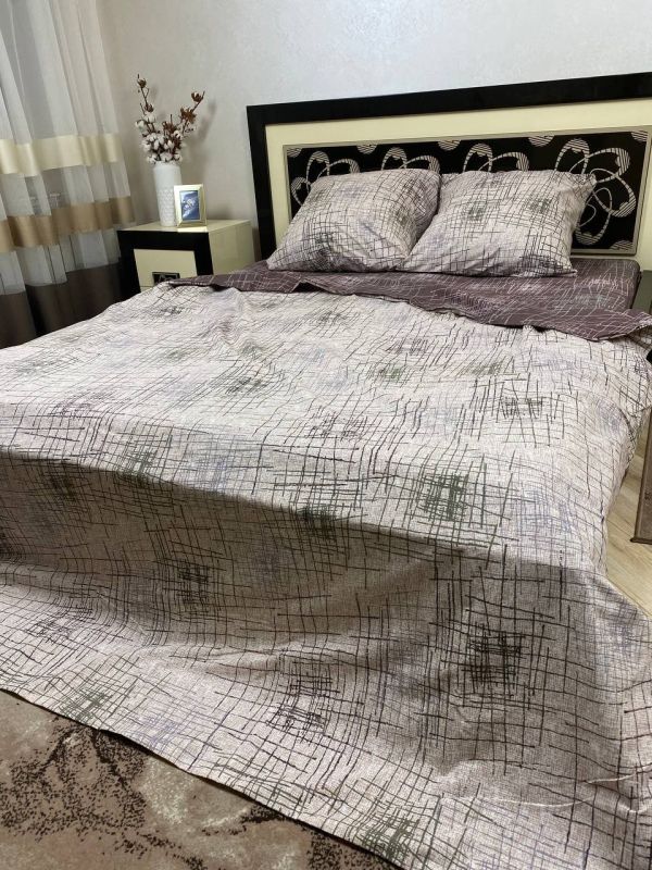 Комплект постільної білизни Преміум 02-047 Бязь наволочки 50*70см