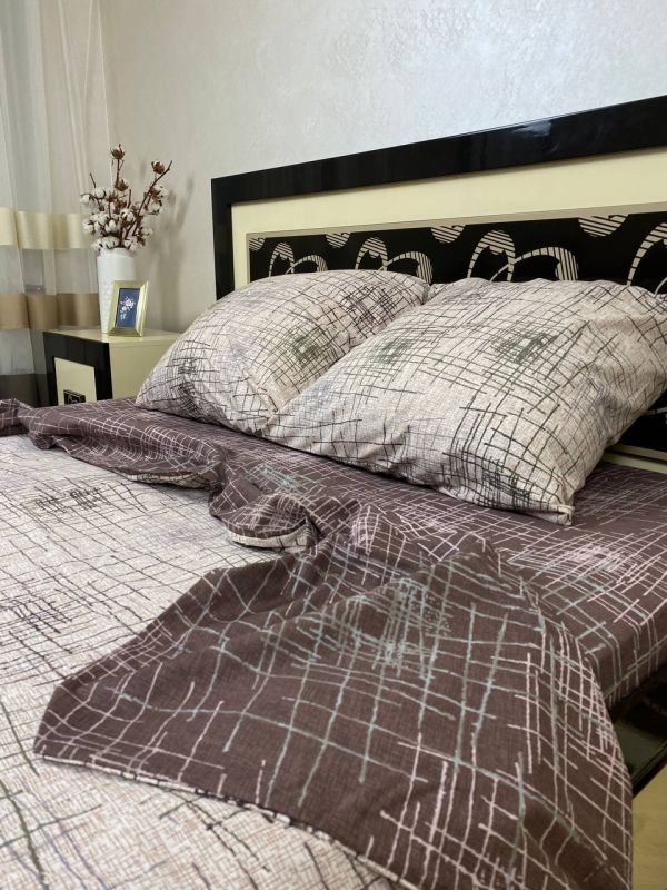 Комплект постільної білизни Преміум 02-047 Бязь наволочки 50*70см