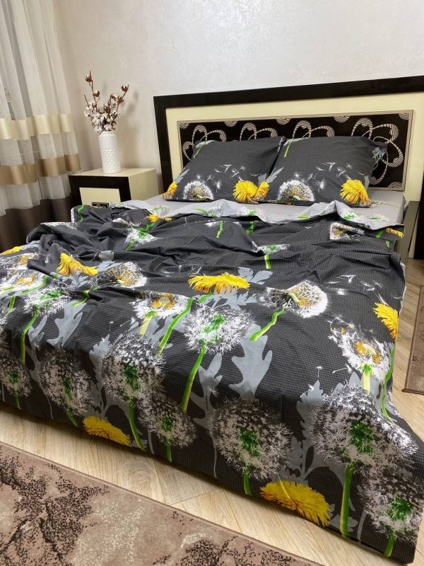 Комплект постільної білизни Преміум 02-051 Бязь