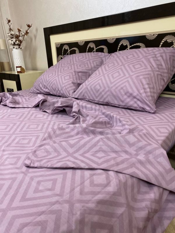 Комплект постільної білизни Преміум 02-058 Бязь