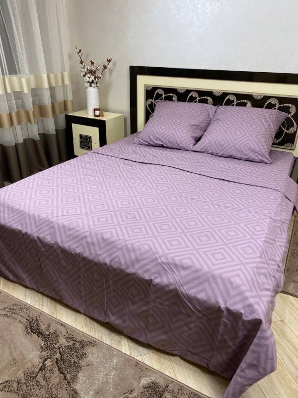 Комплект постільної білизни Преміум 02-058 Бязь