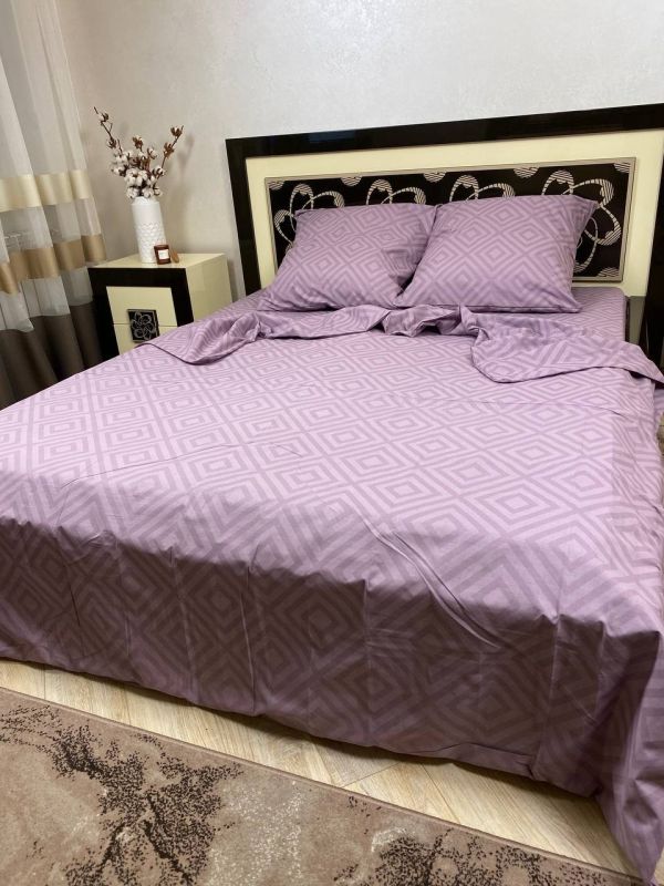 Комплект постільної білизни Преміум 02-058 Бязь