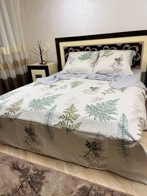 Комплект постільної білизни Преміум 02-059 Бязь