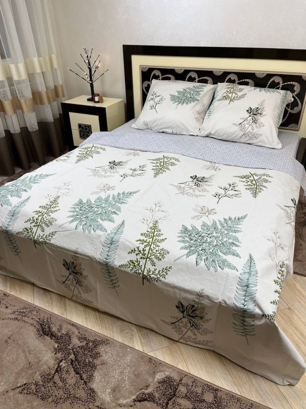 Комплект постільної білизни Преміум 02-059 Бязь