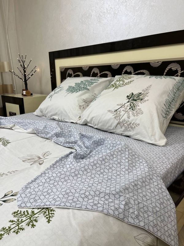 Комплект постільної білизни Преміум 02-059 Бязь