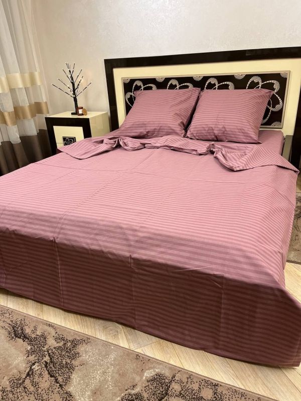 Комплект постільної білизни Преміум 02-061 Бязь