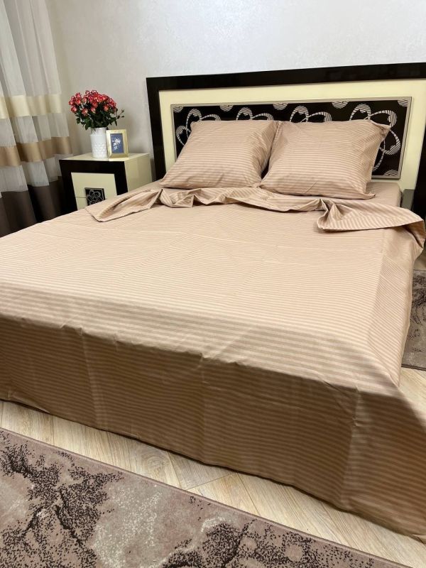 Комплект постільної білизни Преміум 02-062 Бязь