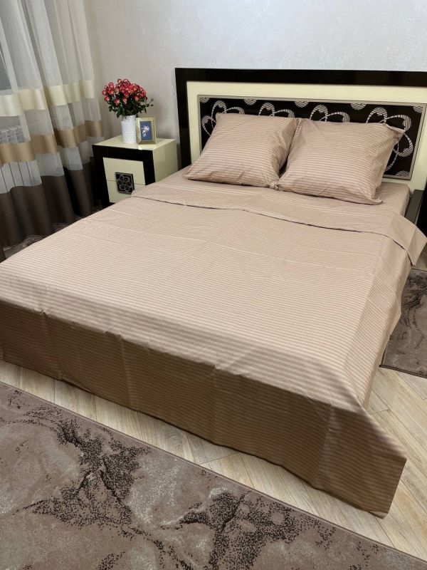 Комплект постільної білизни Преміум 02-062 Бязь