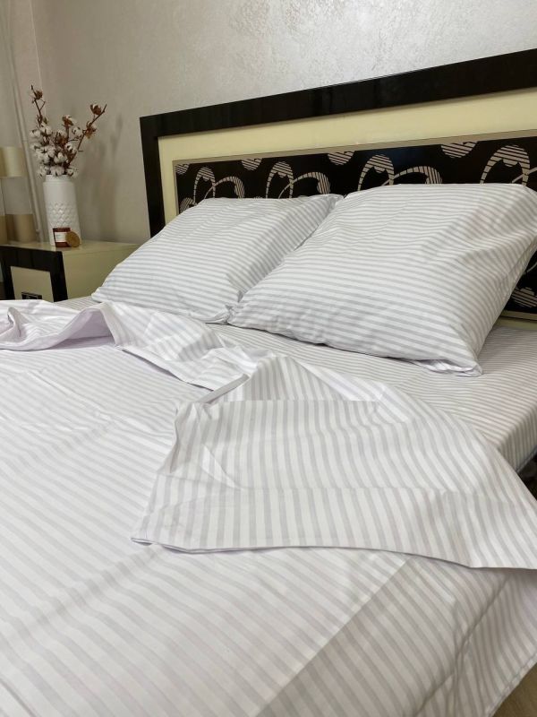 Комплект постільної білизни Преміум 02-063 Бязь