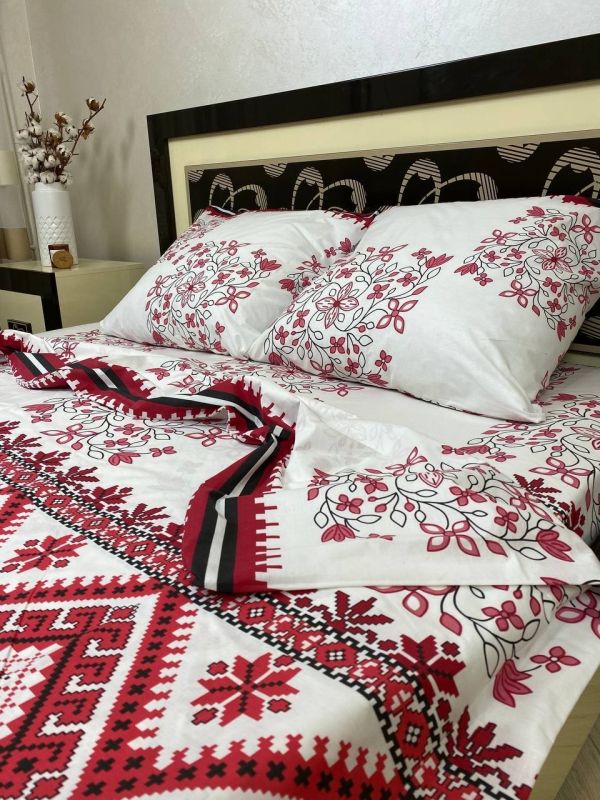 Комплект постільної білизни Преміум 03-001 Бязь