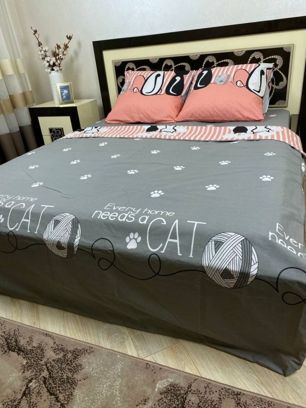 Комплект постільної білизни Преміум 03-003 Бязь