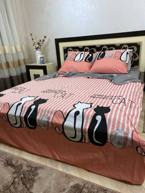 Комплект постільної білизни Преміум 03-003 Бязь наволочки 50*70см