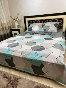 Комплект постільної білизни Преміум 03-014 Бязь