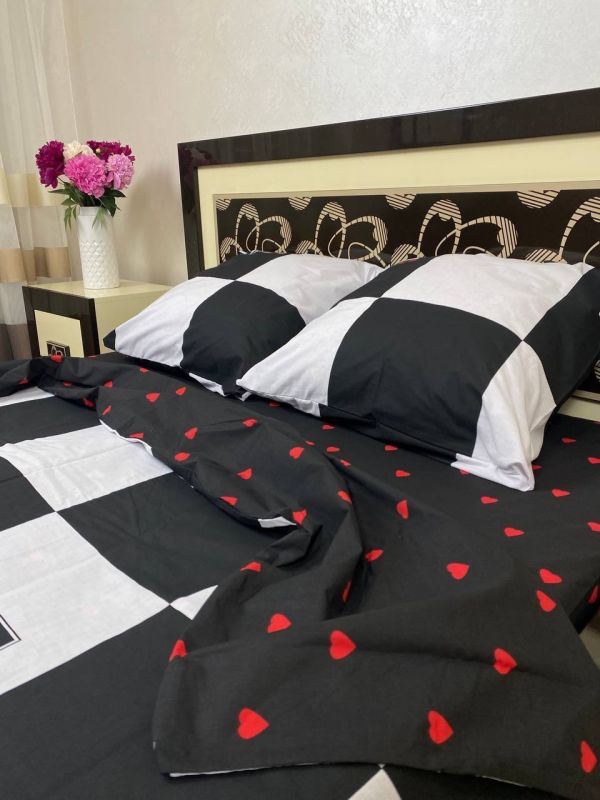 Комплект постільної білизни Преміум 03-015 Бязь наволочки 50*70см