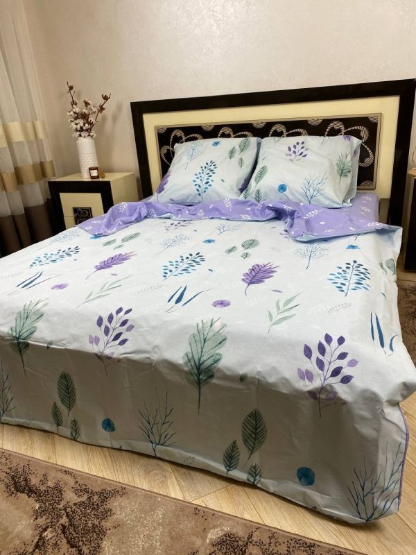 Комплект постільної білизни Преміум 03-018 Бязь наволочки 50*70см