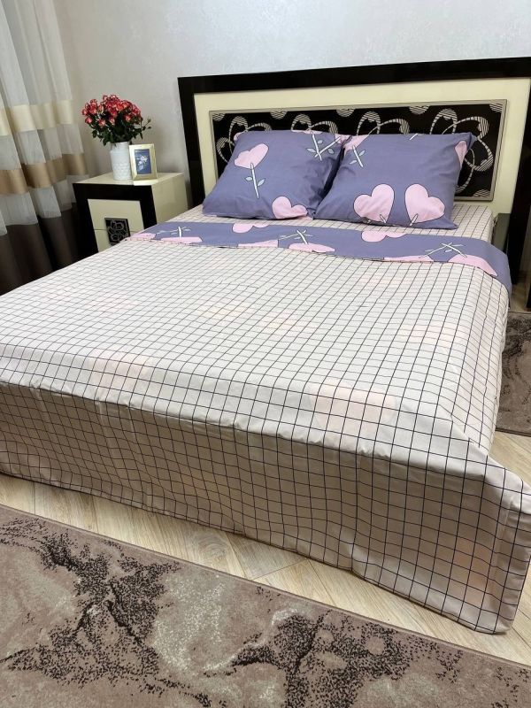 Комплект постільної білизни Преміум 03-023 Бязь