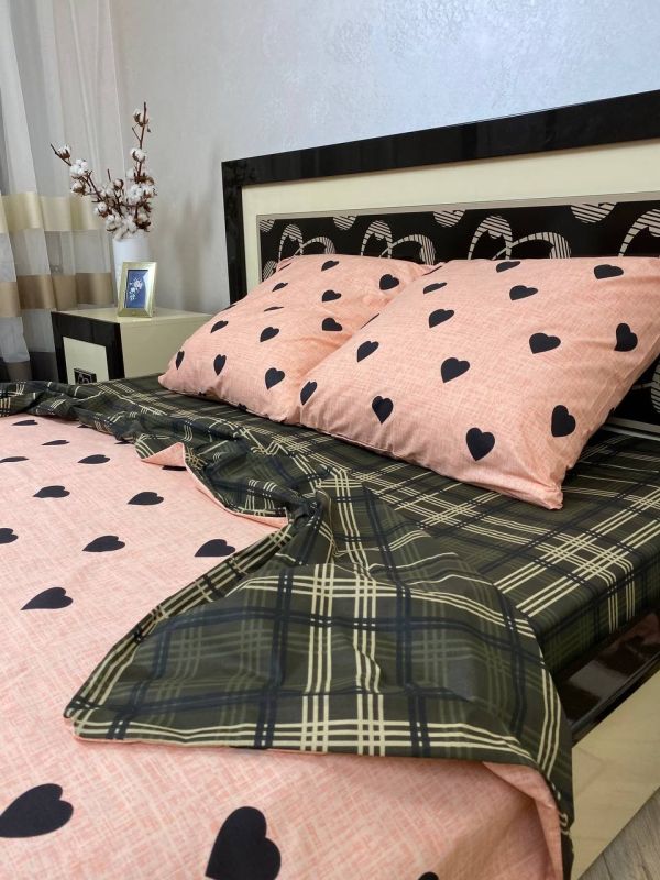 Комплект постільної білизни Преміум 03-032 Бязь наволочки 50*70см