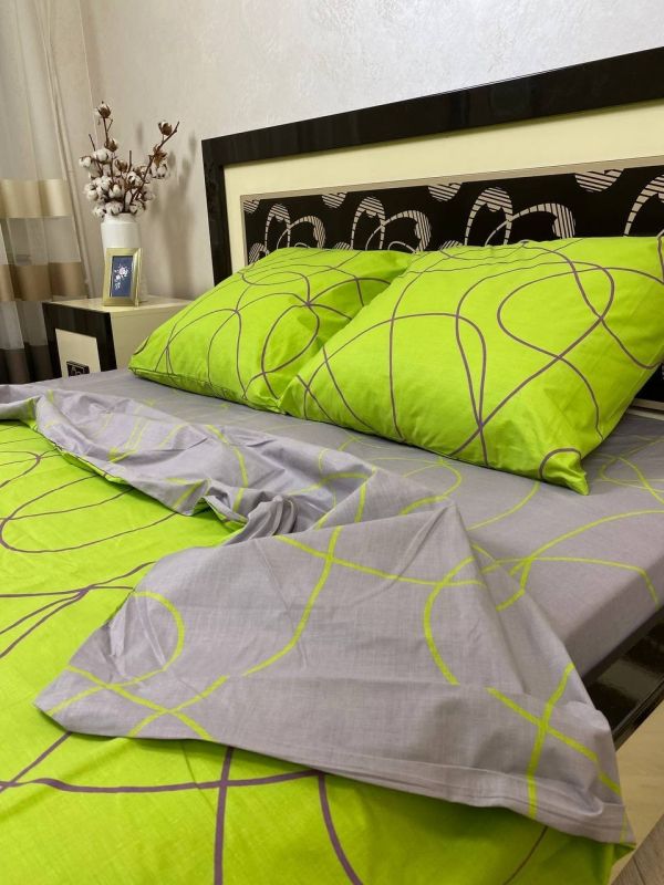 Комплект постільної білизни Преміум 03-036 Бязь