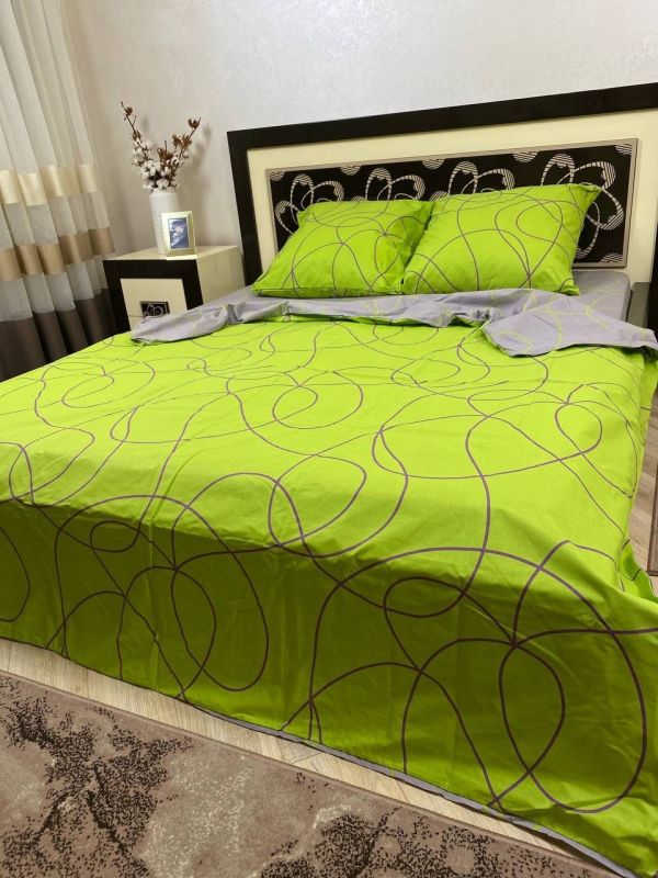 Комплект постільної білизни Преміум 03-036 Бязь наволочки 50*70см