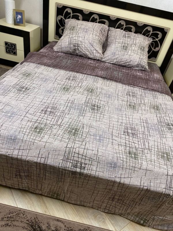 Комплект постільної білизни Преміум 04-007 Бязь